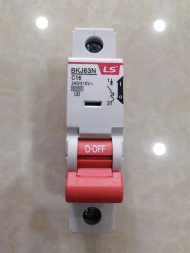 MCB LS 1P 16A 6kA ( BKJ63N )